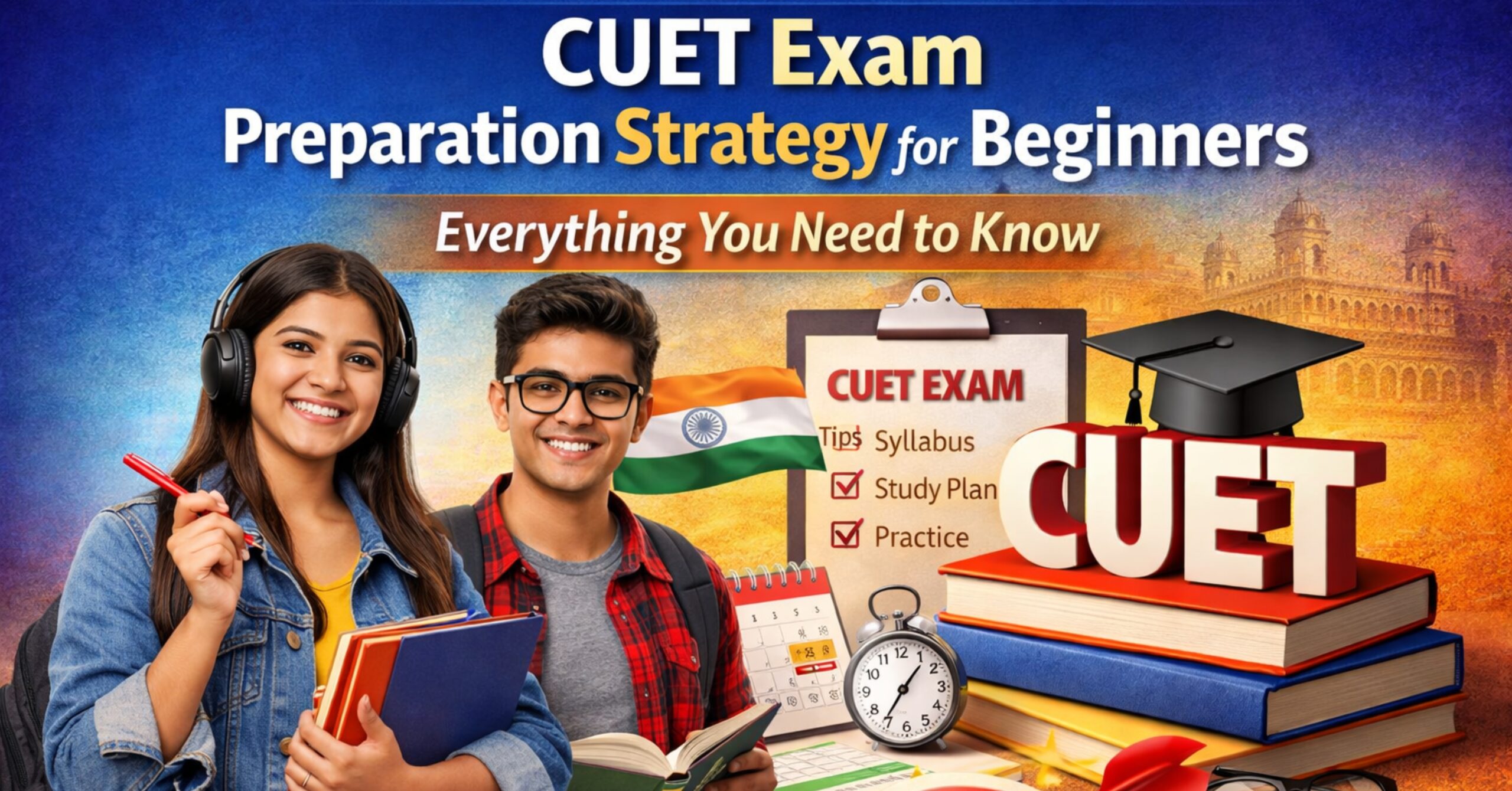 CUET Exam Preparation Strategy for Beginners: Everything You Need to Know
